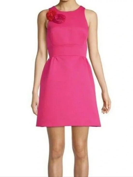 kate spade Dresses & Skirts - Kate Spade Pink Dress with Floral Details
